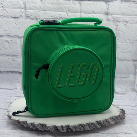 Classic LEGO® Brick Lunch Bag Green New Never Used - Picture 2 of 9